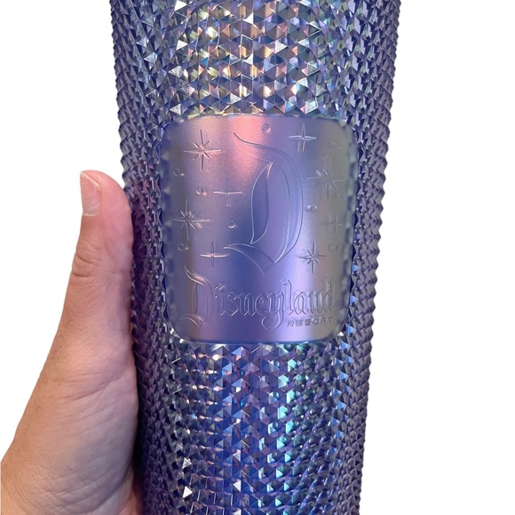 NWT STARBUCKS Disney Parks Disneyland Studded Tumbler Iced Coffee 24 oz. 2021 - Picture 2 of 7